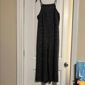 Black and silver backless jumper in GUC